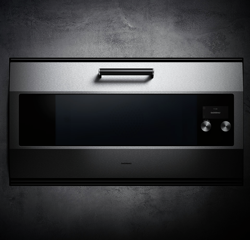 gaggenau stainless steel oven eb333 110