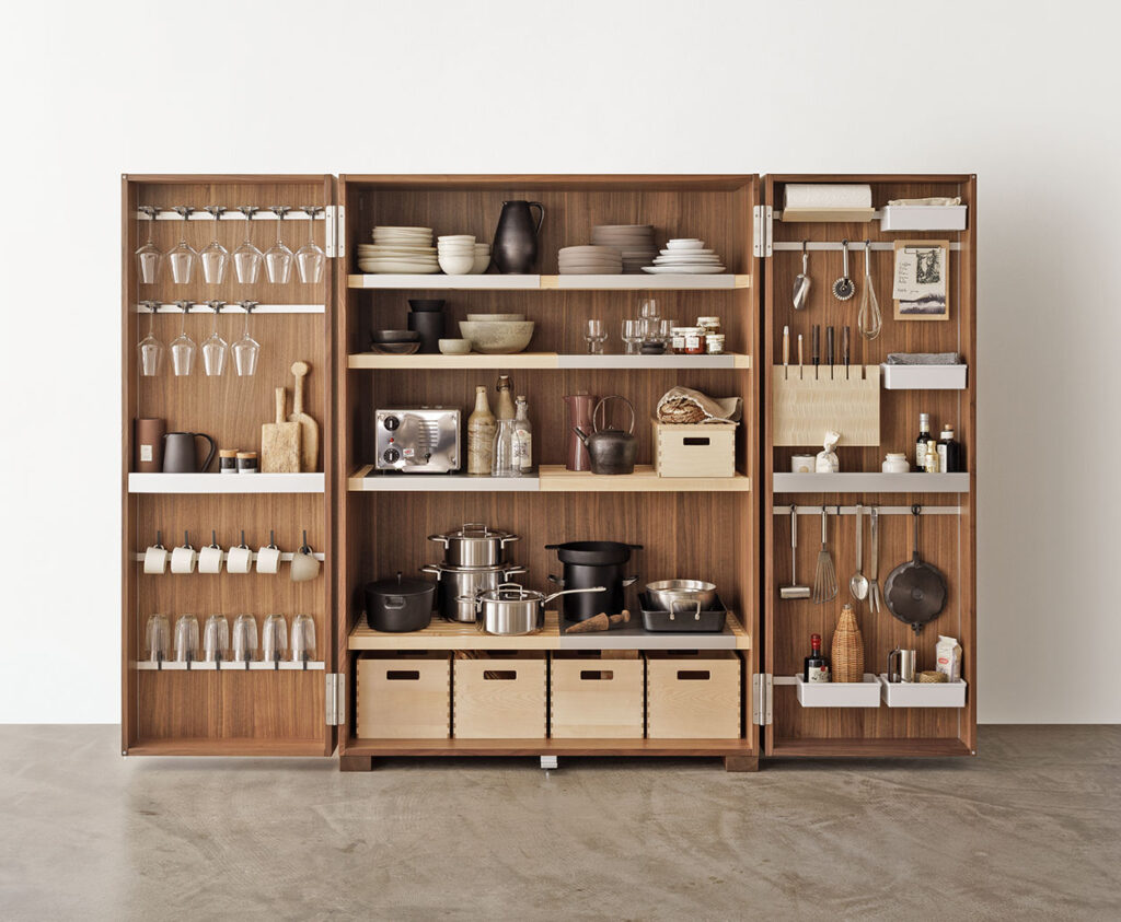 bulthaup b2 kitchen tool cabinet