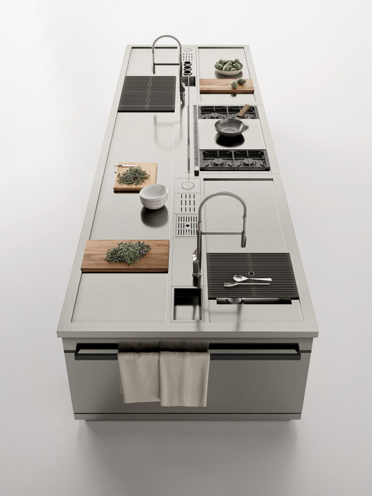 Arclinea Proxima kitchen designed by Antonio Citterio
